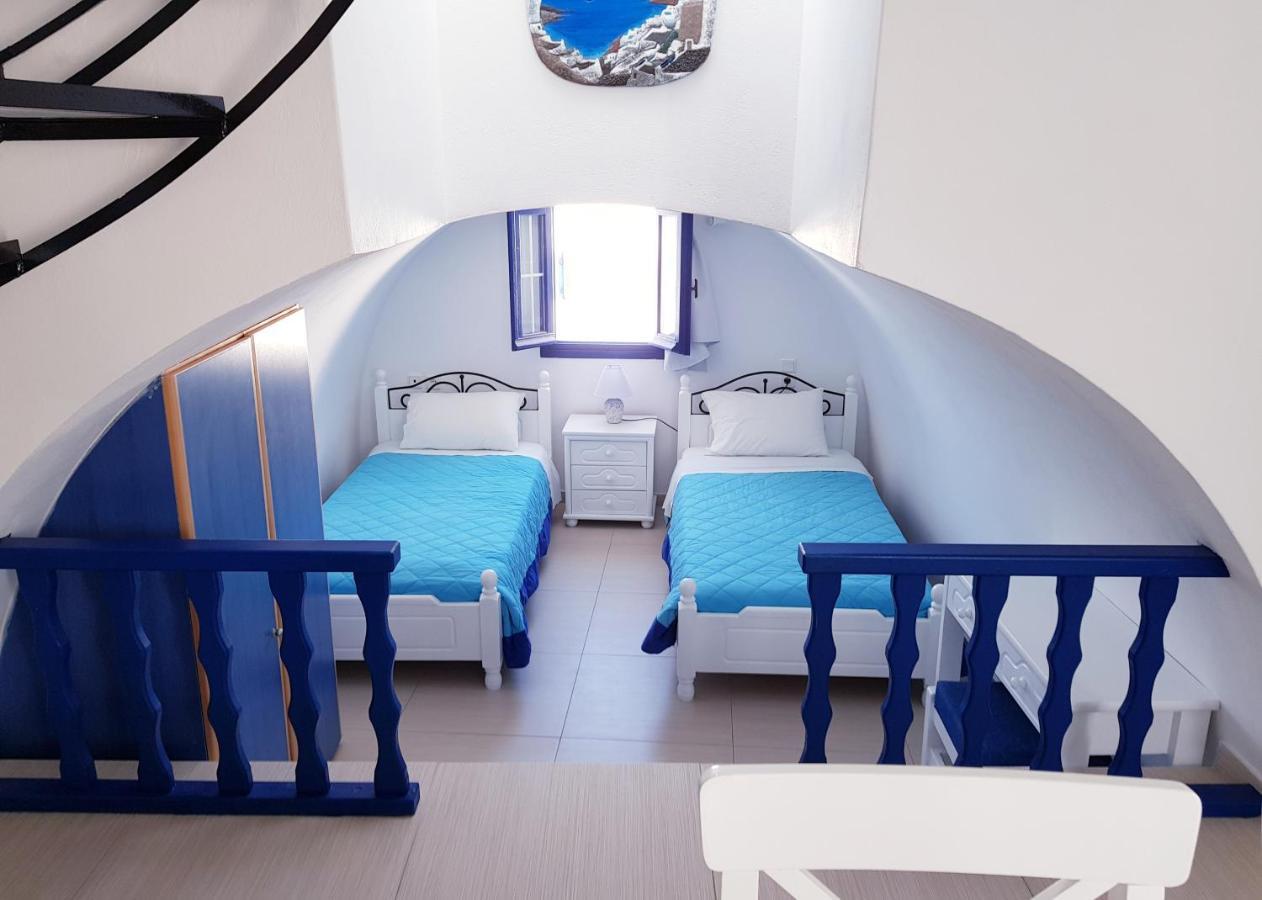 Ferienwohnung White & Blue Perivolos  Exterior foto