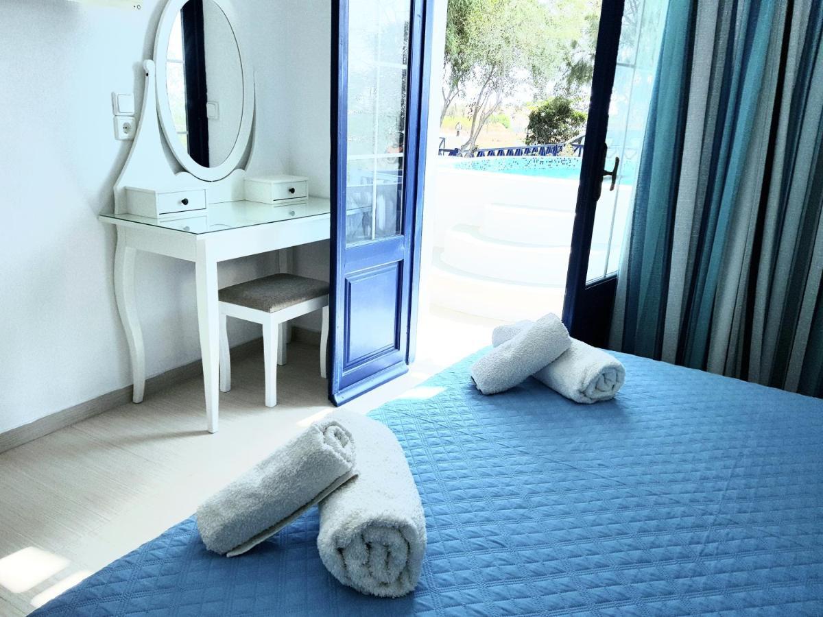 Ferienwohnung White & Blue Perivolos  Exterior foto