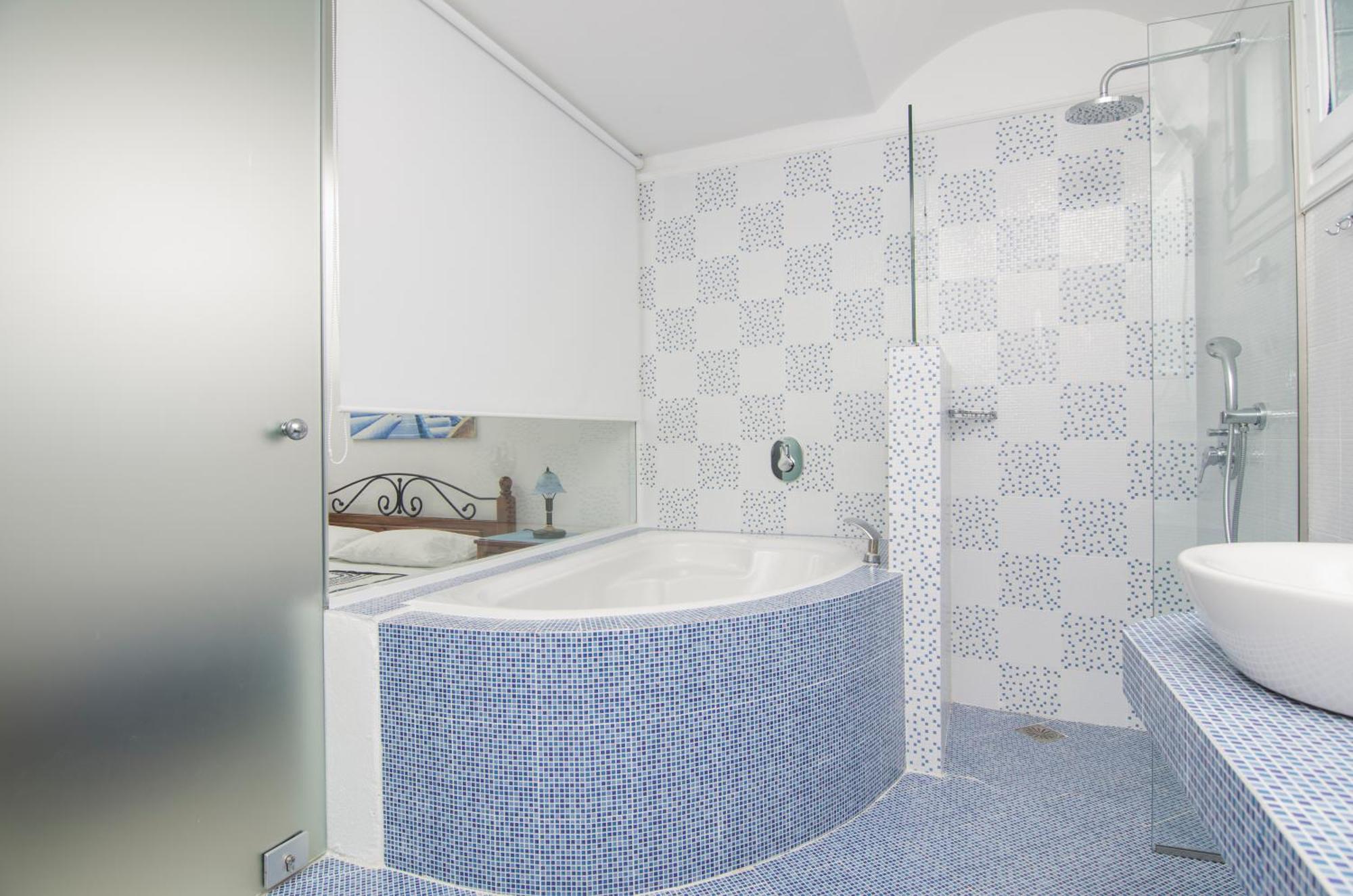 Ferienwohnung White & Blue Perivolos  Zimmer foto